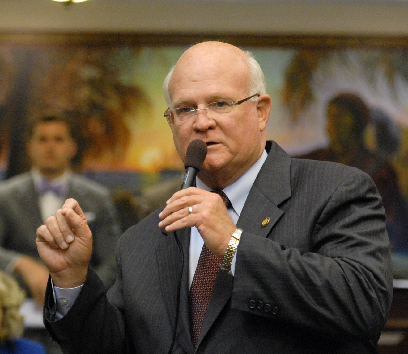 Florida state Sen. Dennis Baxley has finally figured out a way to right the state economy.