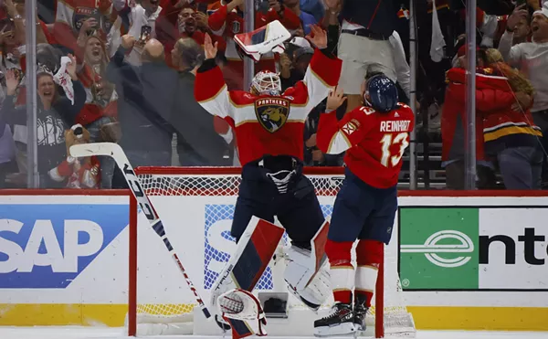 Image: Florida Panthers' Pride Post Sparks Homophobic Backlash