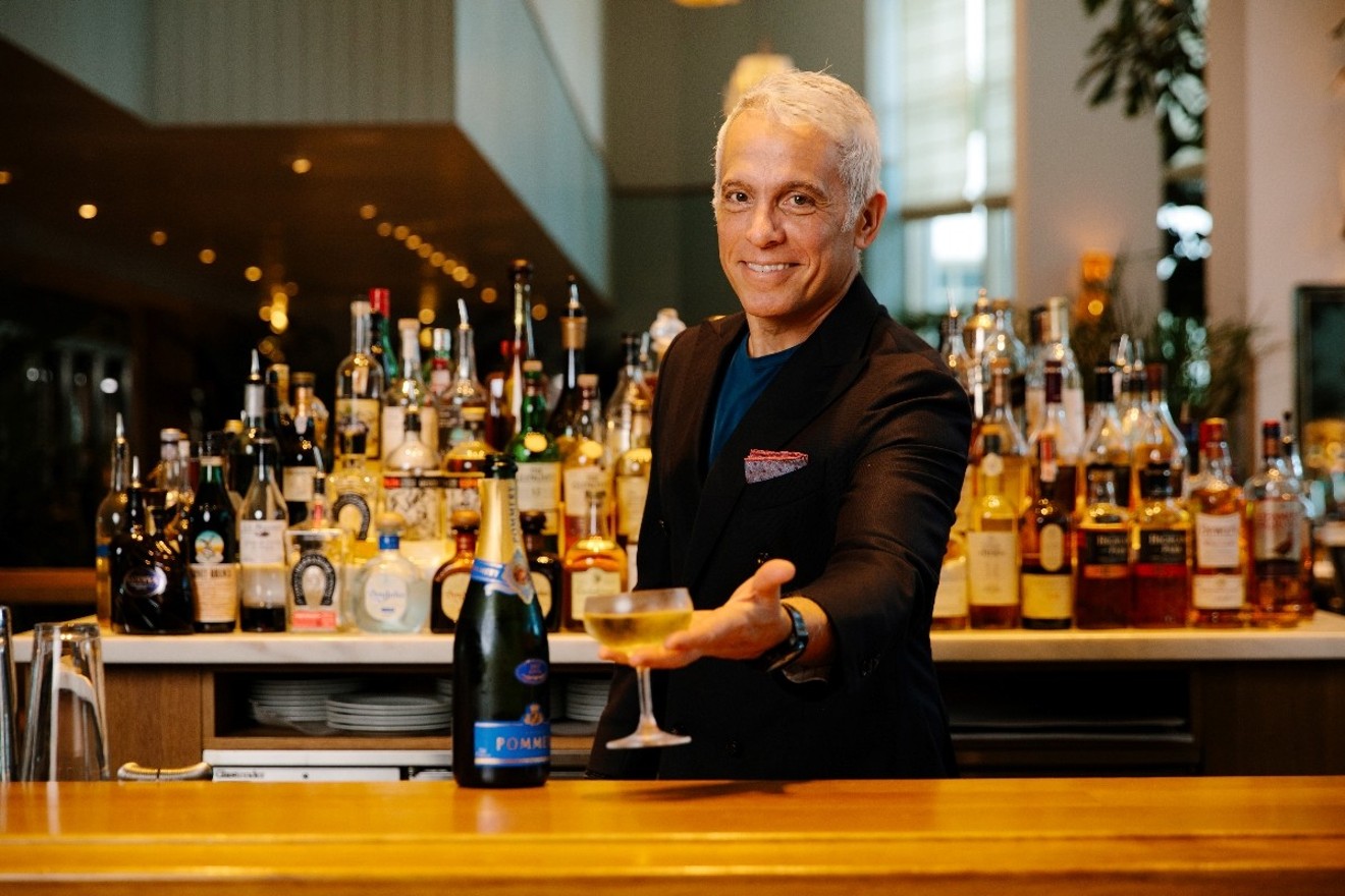 Geoffrey Zakarian toasts to brunch at Point Royal.