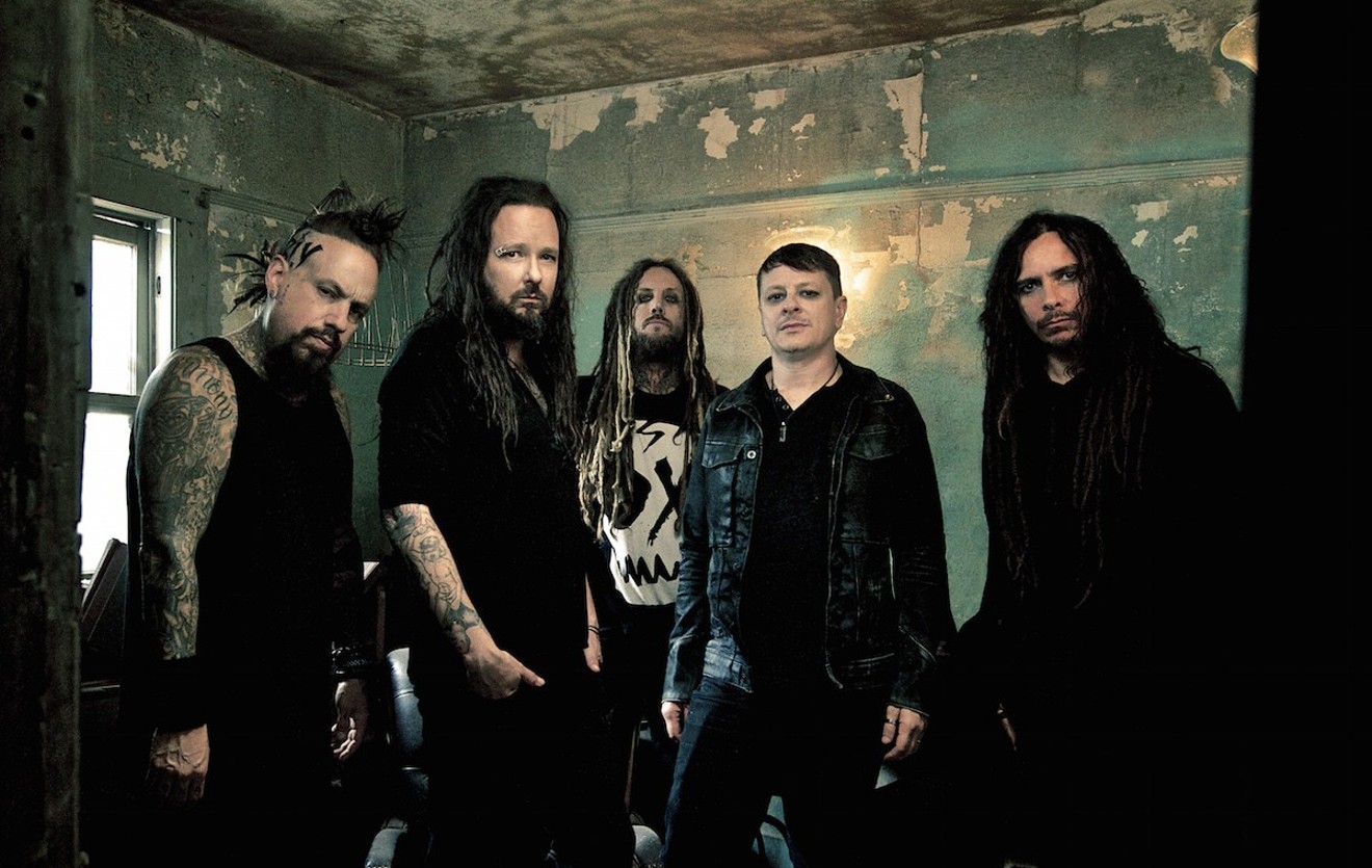 Korn, now touring with Alice in Chains.