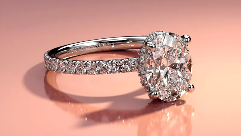 Image: "They're optically the same, and they are chemically exactly the same," says Jesse de Leon of natural and lab-grown diamonds.