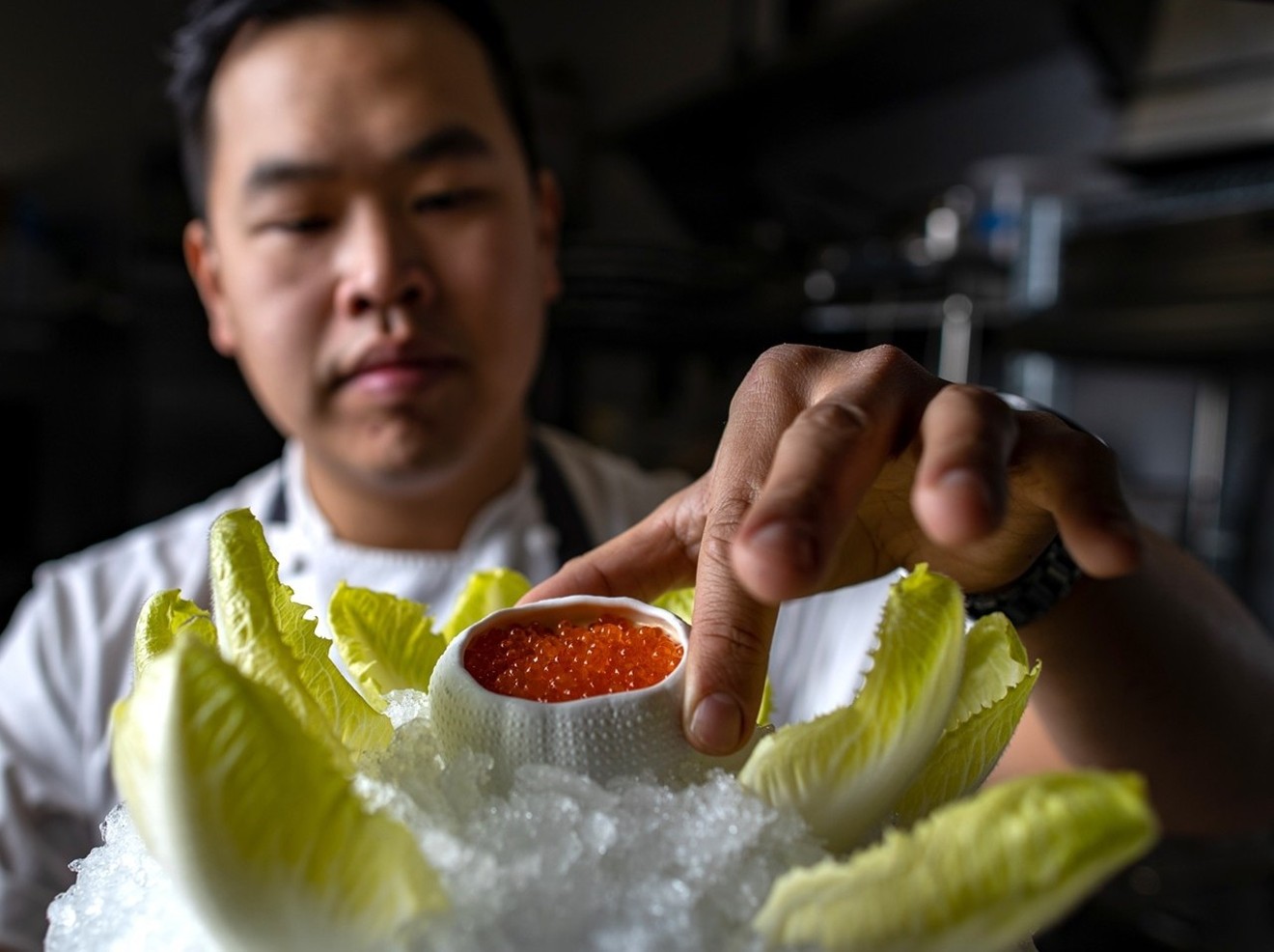 Buddha Lo credits his intense work with caviar as an ingredient with helping him win Top Chef season 19.