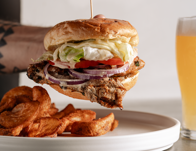 Image: Grilled chicken sandwich