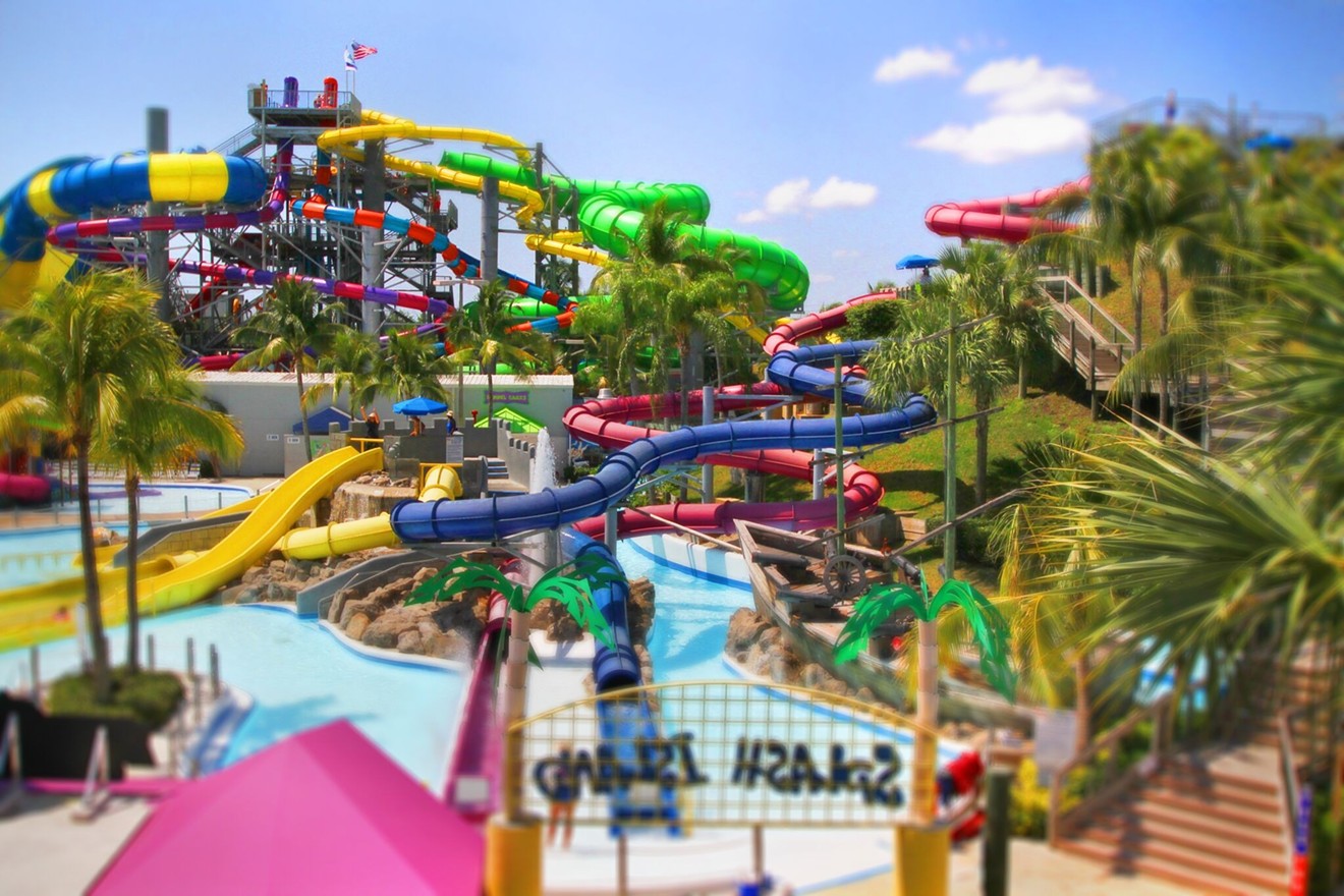 Get your slide on at Rapids Water Park.