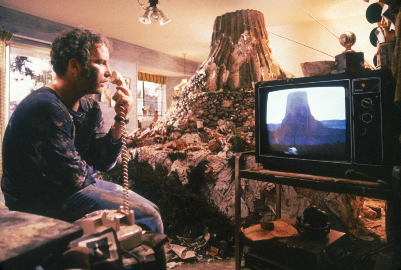 In Close Encounters of the Third Kind, Richard Dreyfuss plays Roy Neary, an irresponsible dad who wants to become king of his own mountain.
