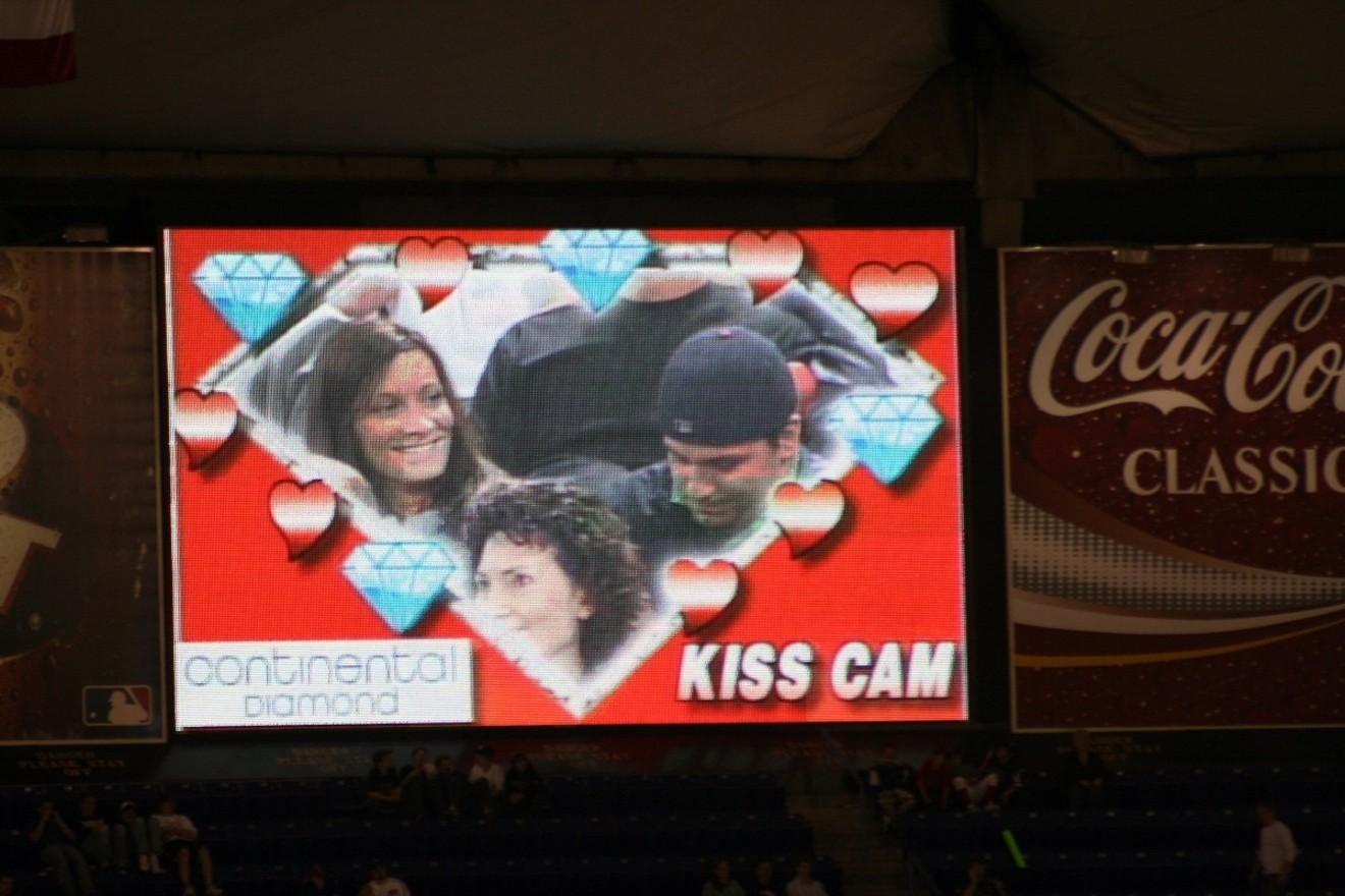 Kiss Cam is canceled.