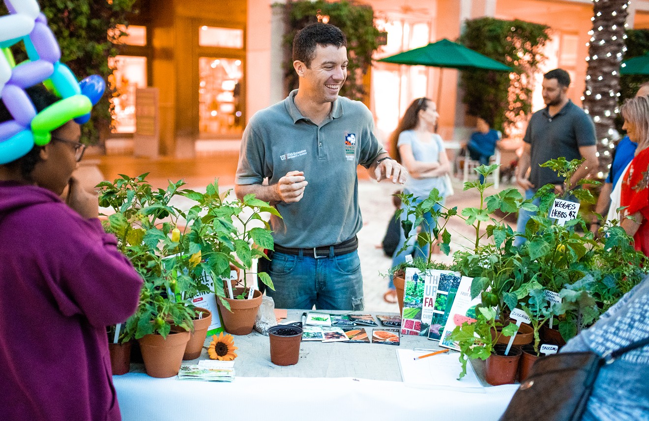 Get your green thumb on at Rosemary Square's Herbs for the Earth gardening class Monday evening in West Palm Beach.