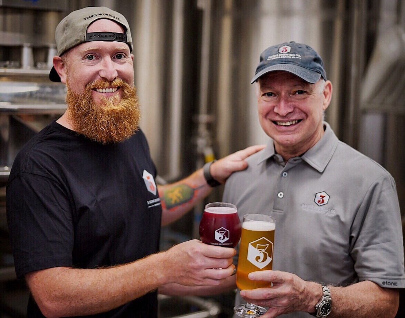 3 Sons Brewing Co. founders Corey and Joe Artanis