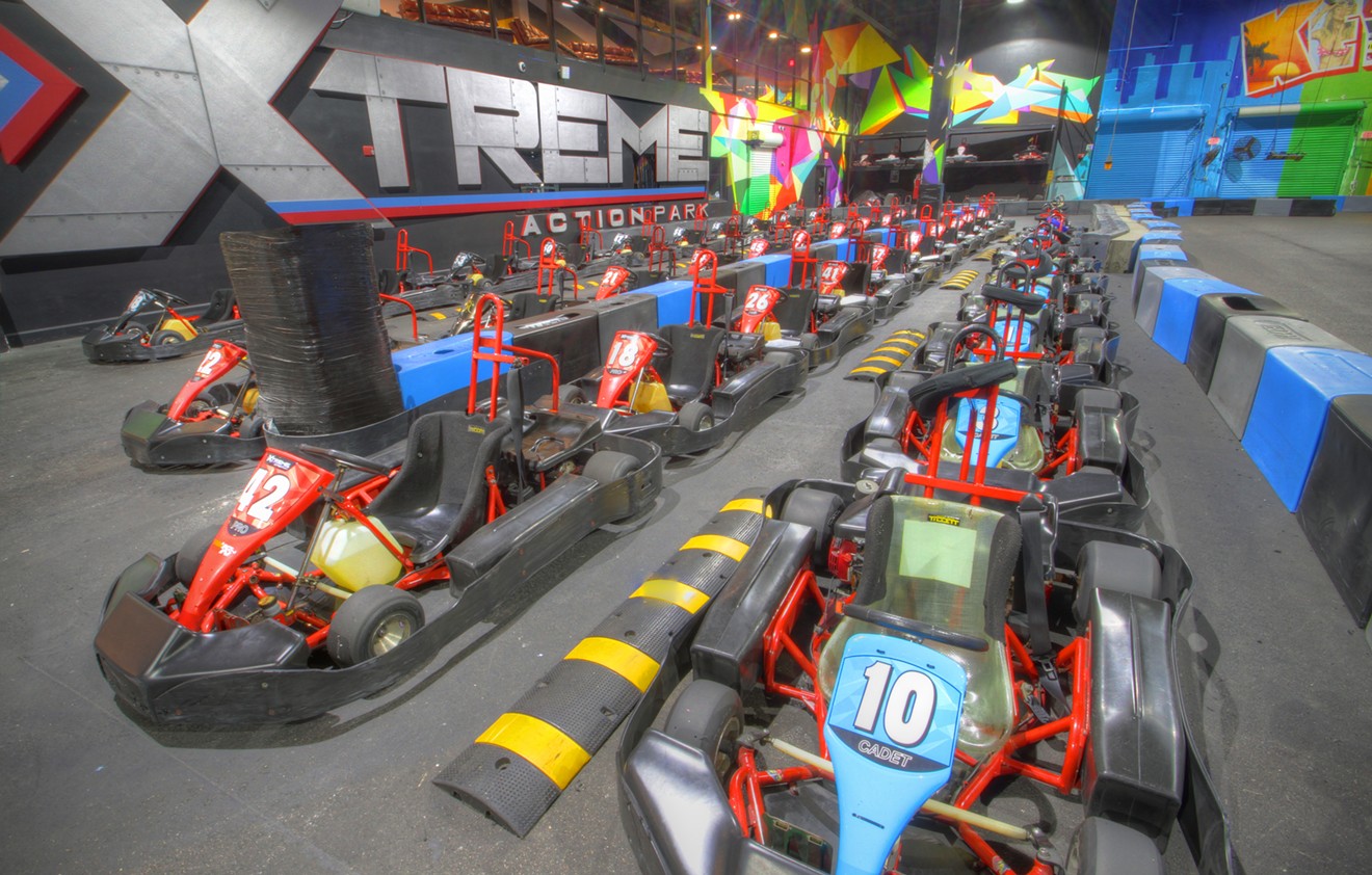 Get a race in at Xtreme Action Park.