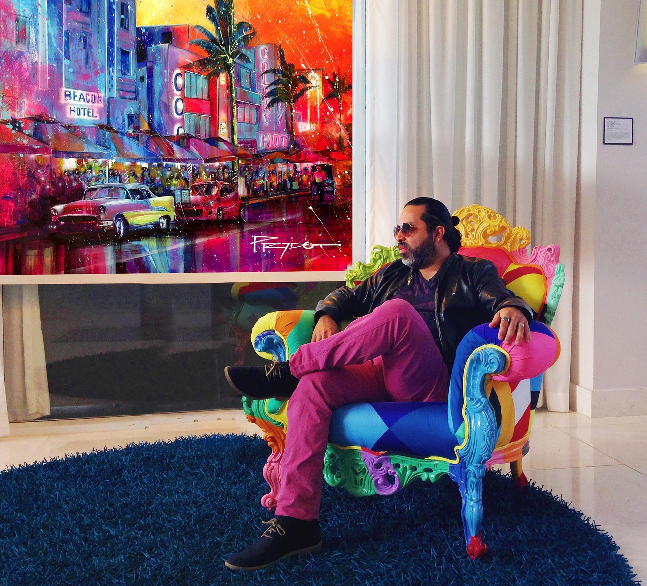Colombian artist Hector Prado dishes on his multimedia masterpieces. See Thursday.