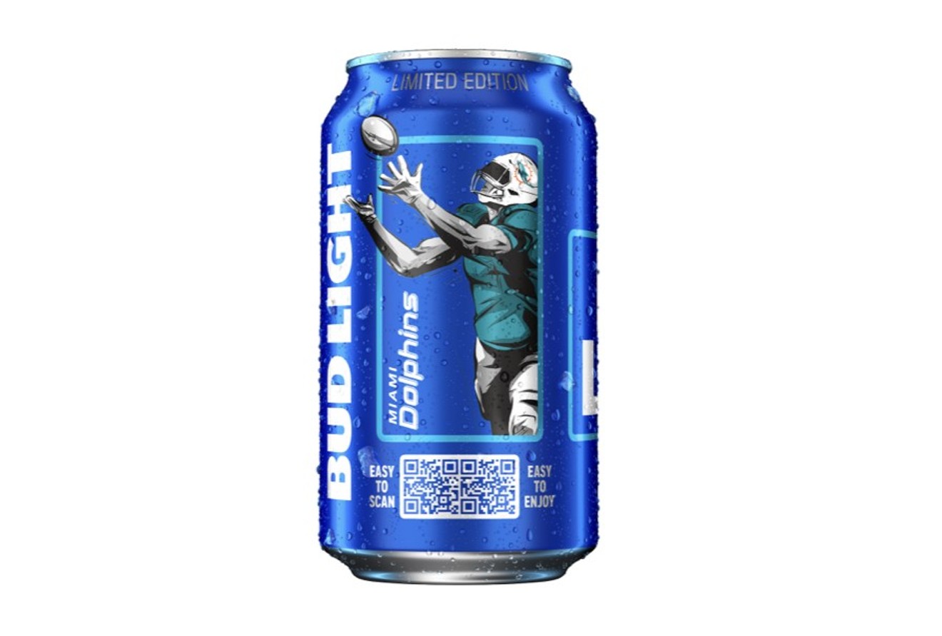 The commemorative cans are available at select retailers in South Florida.