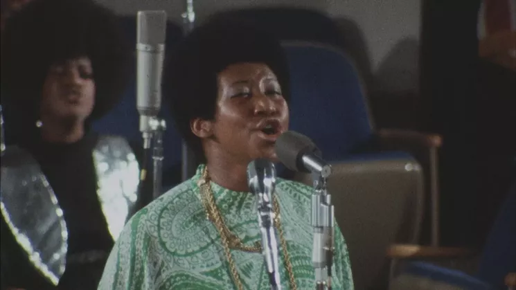 Amazing Grace, with Aretha Franklin and a church choir recording her epochal 1972 live gospel LP, is the apex of soul. - COURTESY OF AMAZING GRACE FILM, LLC