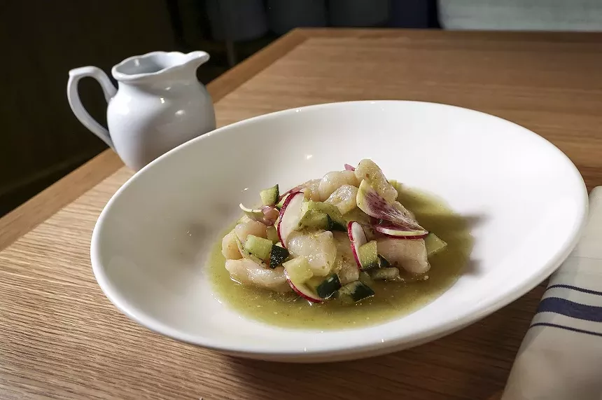 Marinated bay scallop - PHOTO BY CANDACEWEST.COM