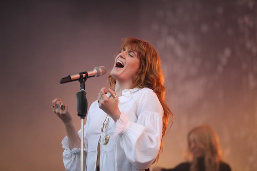 Florence Welch of Florence + the Machine - PHOTO BY JASON SPEAKMAN