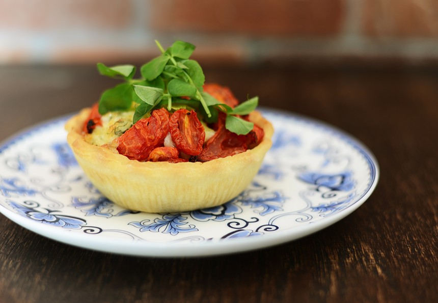Award-winning chef Lindsay Autry's signature tomato pie makes a trip to West Palm Beach all the more satisfying. - THE REGIONAL