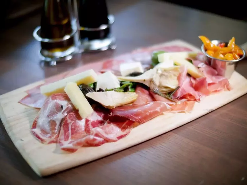 The bresaola board starter shows Bellini Weston is Italian through and through. - PHOTO COURTESY OF BELLINI ITALIAN BISTRO