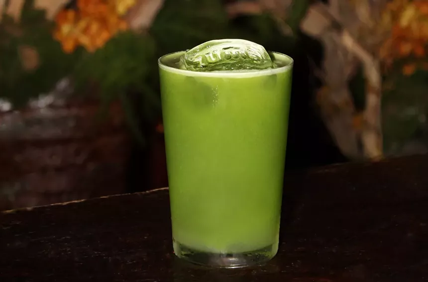 Try the Zuma Iced Tea, made with matcha green tea and no booze, at Zuma Miami. - PHOTO COURTESY OF ZUMA MIAMI