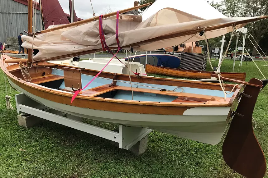 Everything from small items to antique boats can be found at marine antique shows. - PHOTO BY WILLIAM FLOOD