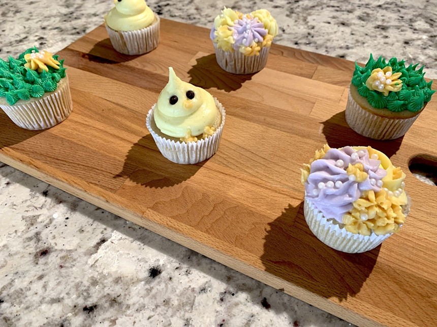 Easter cupcakes at Non Dairy Fairy. - PHOTO COURTESY OF THE NON DAIRY FAIRY