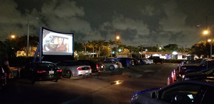 FLIFF's screening of Pulp Fiction was sold out. - PHOTO COURTESY OF FLIFF DRIVE-IN CINEMA