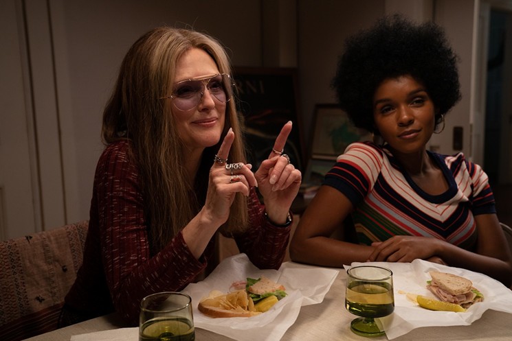 Julianne Moore and Janelle Monáe in The Glorias. - PHOTO COURTESY OF LD ENTERTAINMENT AND ROADSIDE ATTRACTIONS