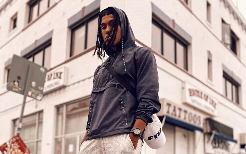 King Hoodie’s rapid-fire flows and enticing wordplay helped him garner plenty of fans. - PHOTO BY APPELJAX