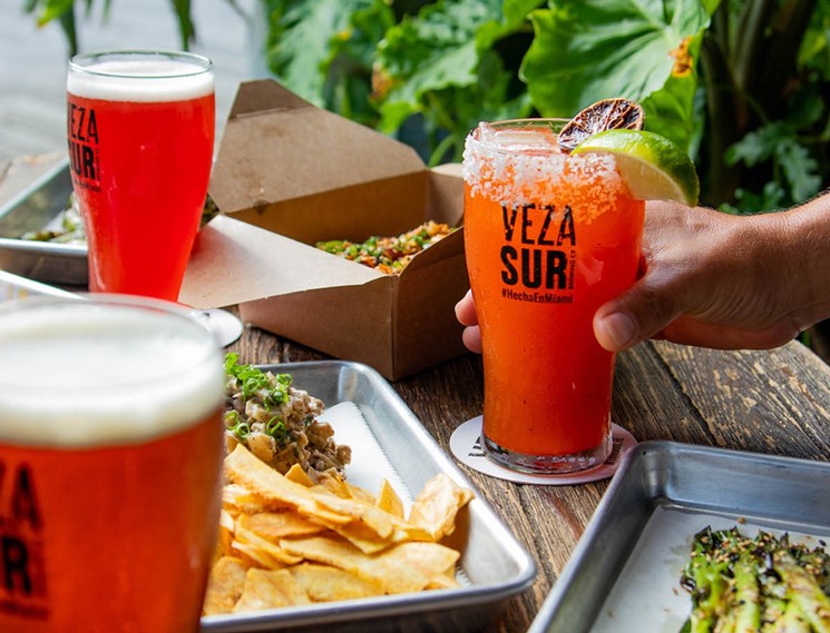 Veza Sur's in-house kitchen, Chi-Fa, is the brewery's permanent food truck. - PHOTO BY JORGE HOLGUIN