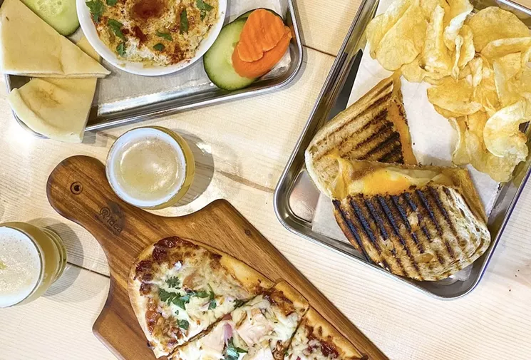 Yeasty Brews in Lauderhill offers a small menu of house-made eats to pair with their brews. - PHOTO BY MARILYN OROZCO