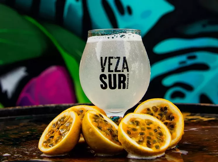 Veza Sur's line of hard seltzer inspires Latin American-themed flavors. - PHOTO BY NATY PASCUAL FOR VEZA SUR BREWING