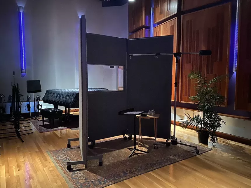 Studio C at Criteria Recording Studios where portions of Fleetwood Mac's Rumours was made. - PHOTO BY JESSICA GIBBS