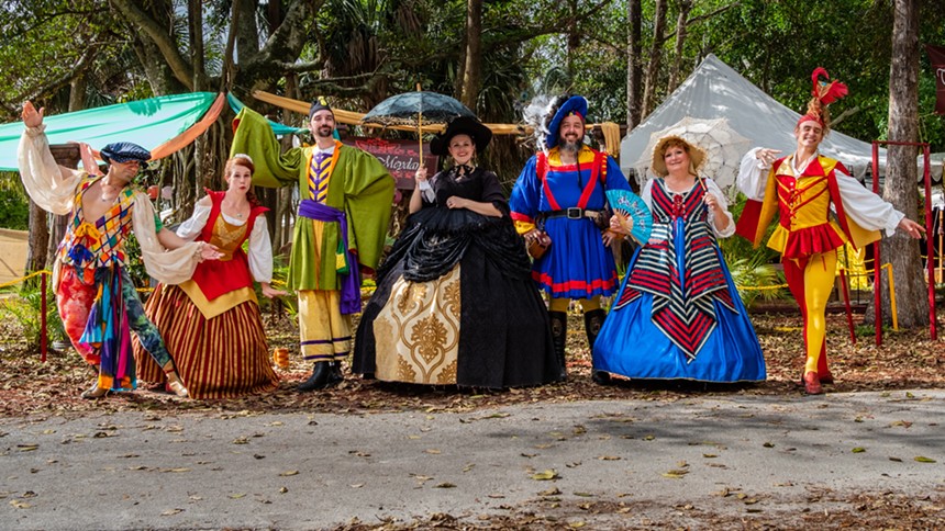 Costumes are a big thing at the Renaissance festival. - PHOTO BY GEORGE QUIROGA
