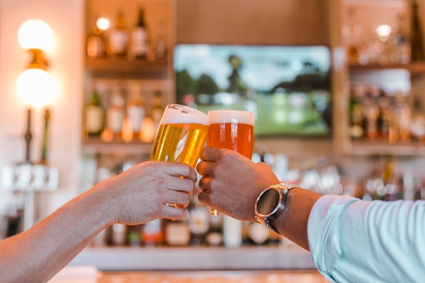 Beer pairing dinner at Crafted by Corsair. - PHOTO COURTESY OF TURNBERRY RESORT & SPA