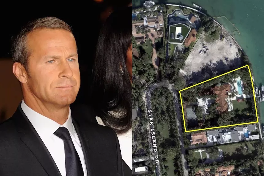 Vladislav Doronin owns a property on Star Island. - PHOTO BY EAMONN MCCORMACK/GETTY IMAGES, SCREENSHOT VIA MIAMI-DADE PROPERTY APPRAISER