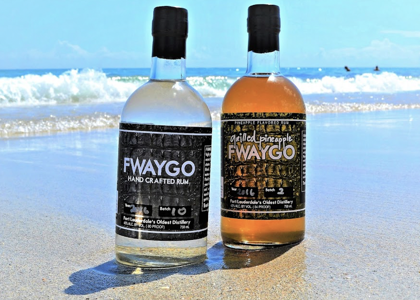 South Florida Distillers began making their Fwaygo rum in 2014. - PHOTO COURTESY OF SOUTH FLORIDA DISTILLERS