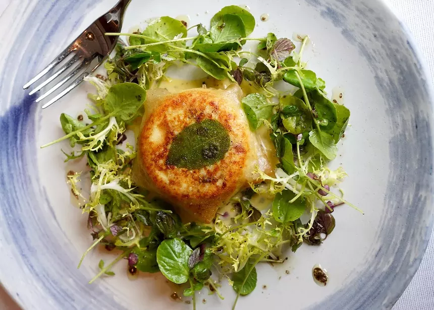 food on a plate