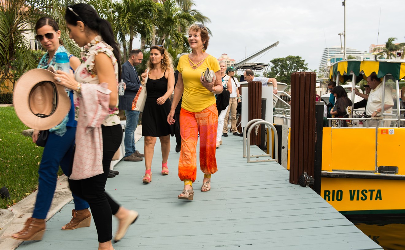 Offering a taste of Fort Lauderdale's intercoastal waterways, the annual Art Fort Lauderdale fair attracts everyone from collectors to art aficionados.