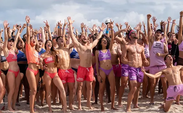 Model Volleyball Returns to the Sands of South Beach