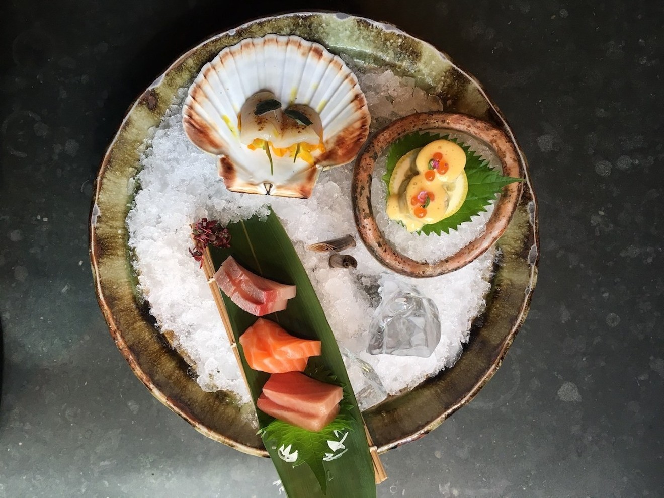 Expect to find creative sushi and sashimi like this Roka London dish when Etaru opens in Hallandale Beach later this year.